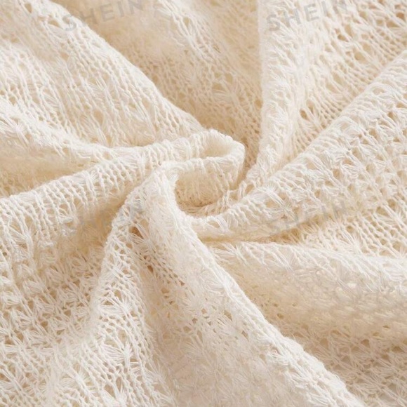 Long Sleeve Cream Shirt - Picture 4 of 7